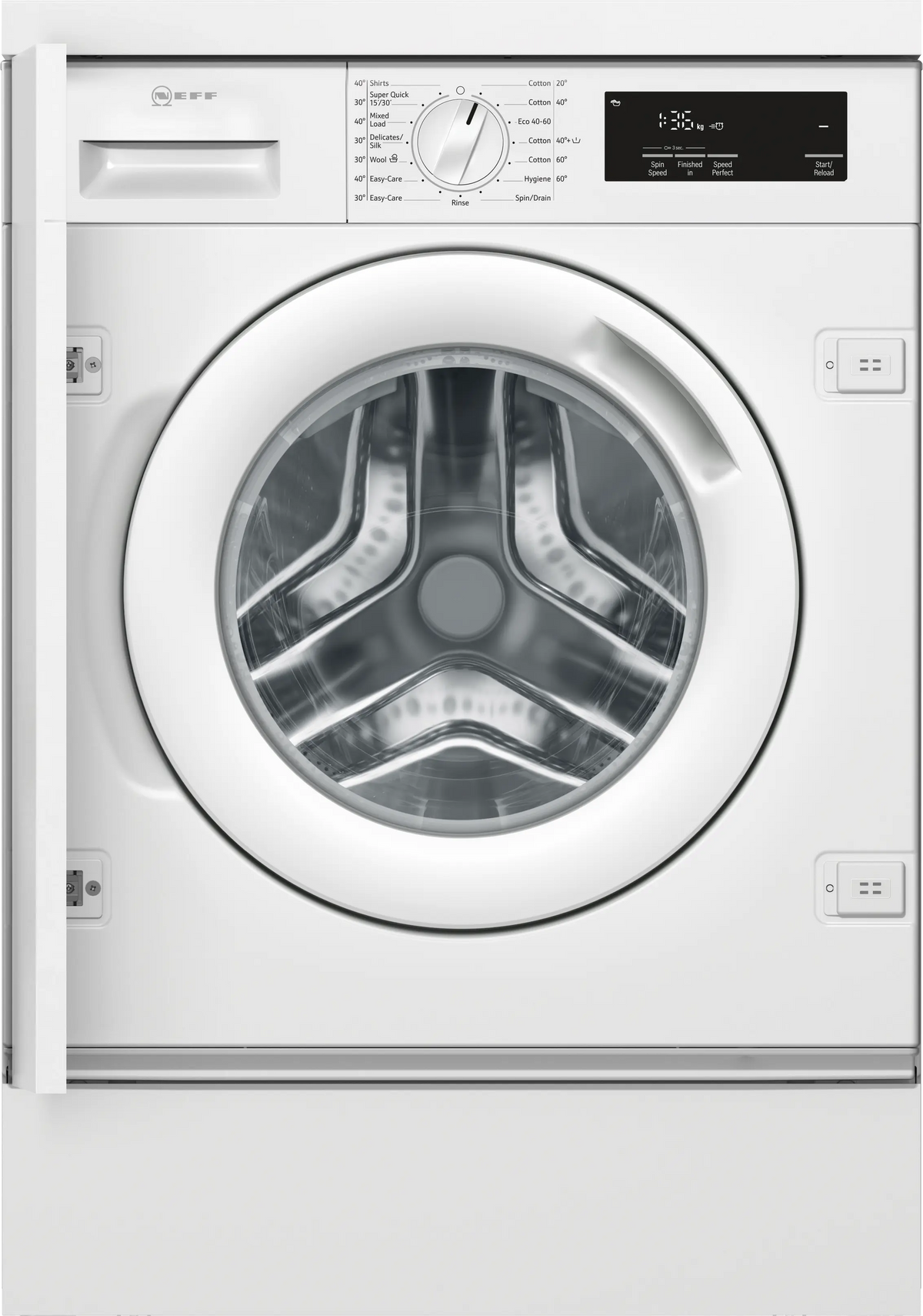 NEFF W543BX2GB N50 Built-In Washing Machine 8kg White