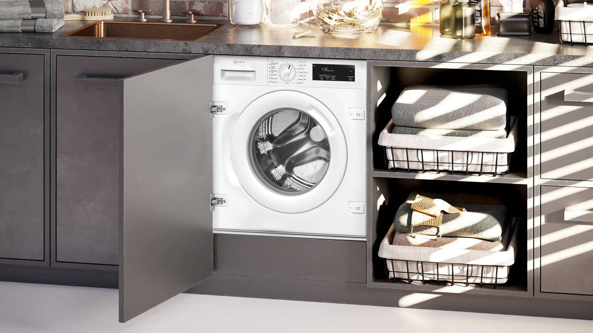 NEFF W543BX2GB N50 Built-In Washing Machine 8kg White