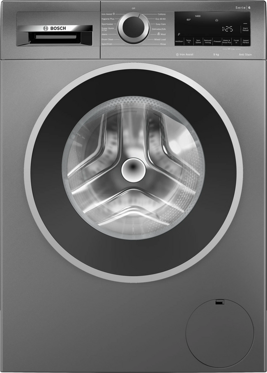 Bosch Series 6 Freestanding Washing Machine 9kg - Cast Iron Grey | WGG244ZCGB