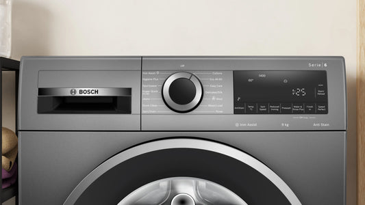 Bosch Series 6 Freestanding Washing Machine 9kg - Cast Iron Grey | WGG244ZCGB