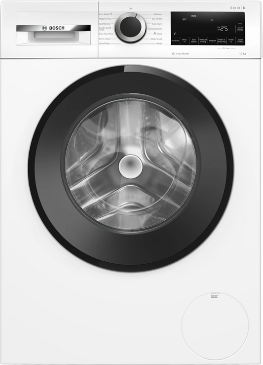 Bosch Series 6 Freestanding 10kg Washing Machine - White | WGG254Z1GB