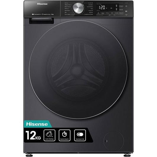 Hisense WF5S1245BB Freestanding Washing Machine 12kg 1400rpm Black