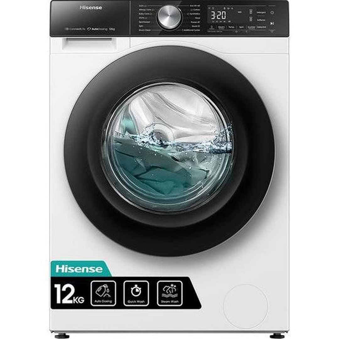 Hisense WF5S1245BW Freestanding Washing Machine 12kg 1400rpm White
