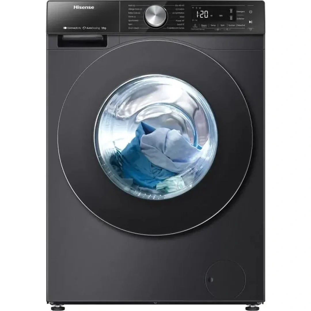 Hisense WF5S1245BB Freestanding Washing Machine 12kg 1400rpm Black